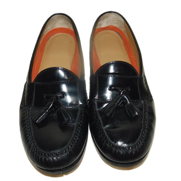 Cole Haan Leather Slip On Tassel Loafers Men\'s Size 8 1/2W main image 7